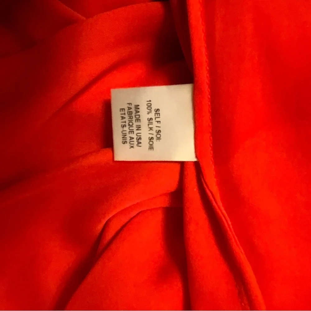 Haute Hippie Red STUNNING VNECK Dress - Picture 9 of 10